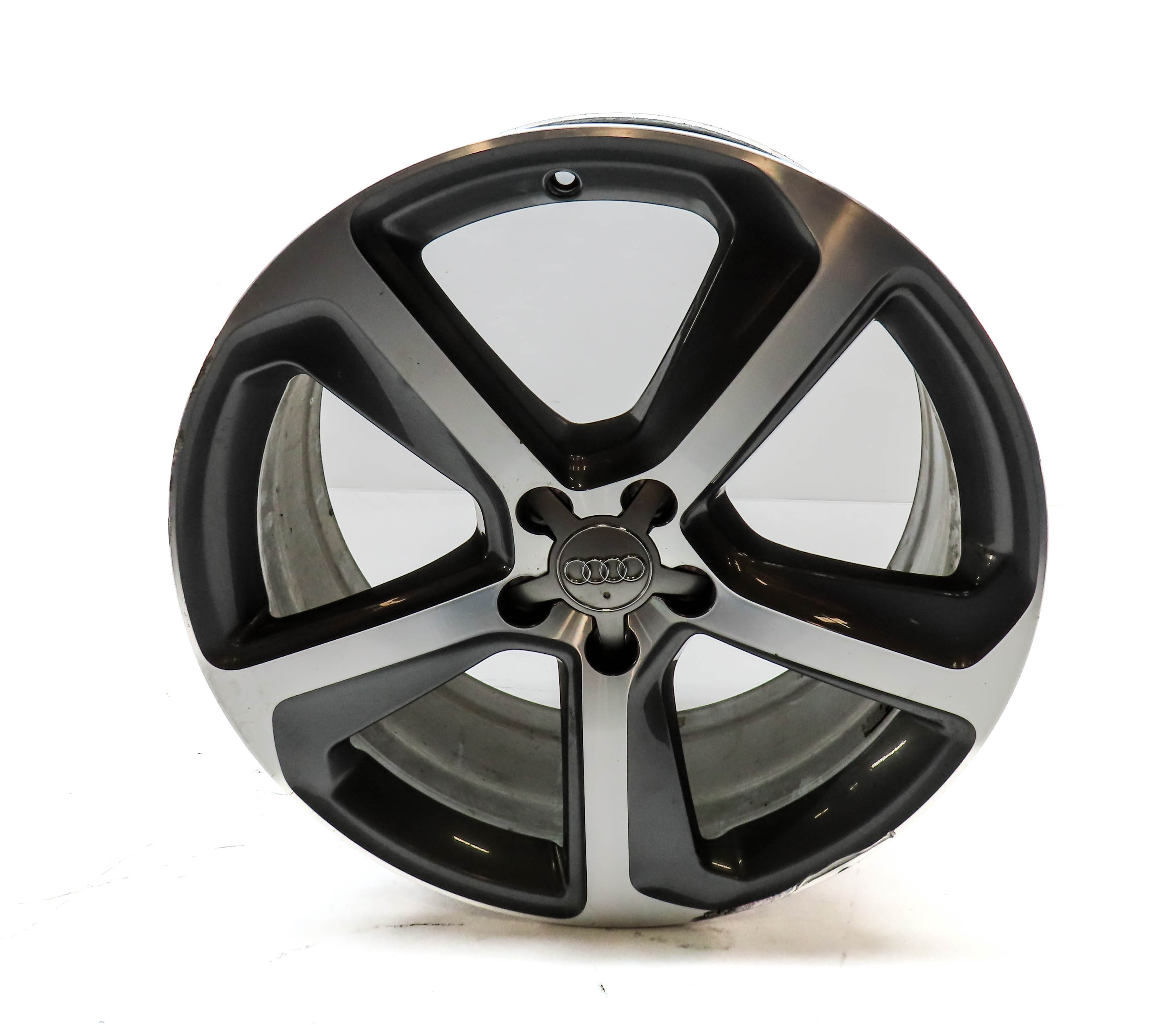 2013-2017 AUDI Q5 (B8 8R) 20x8.5 INCH 5 SWEPT ARM SPOKE ALUMINUM WHEEL RIM  — exact item pictured